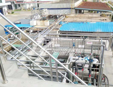 珠?；S廢水處理工程施工安裝